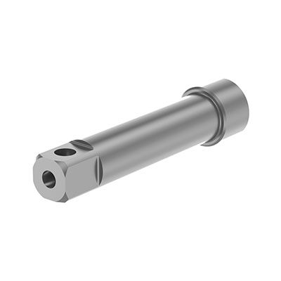 Telescopic front part