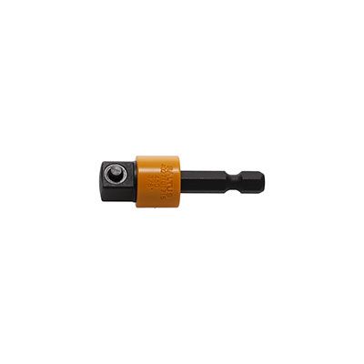 Adapter-HEXE1/4-L50-SQ3/8-R-P